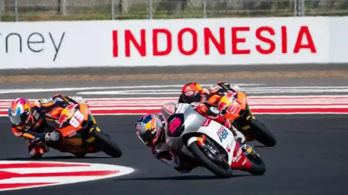 Veda Ega Start dari Baris Ketiga Moto3 Mandalika 2026