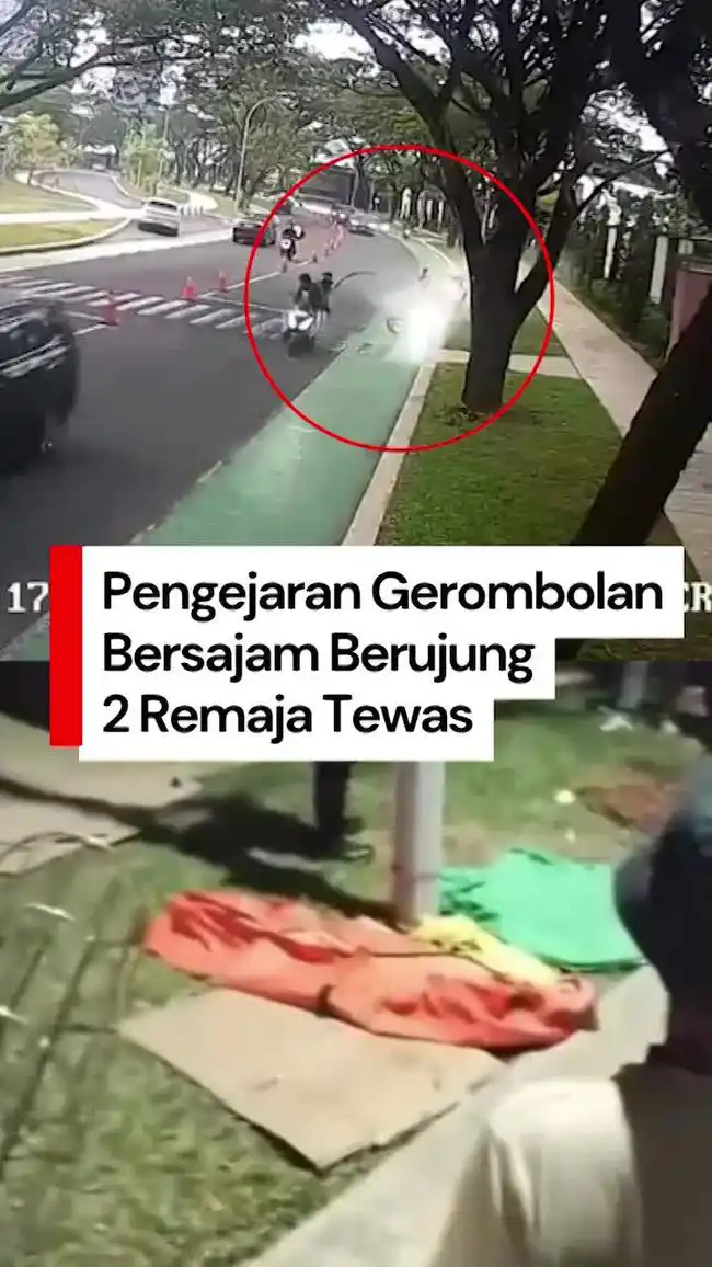 Dua Pelajar Tewas dalam Kecelakaan Setelah Dikejar Kelompok Bersenjata Tajam di Alam Sutera Dua Pelajar Tewas dalam Kecelakaan Setelah Dikejar Kelompok Bersenjata Tajam di Alam Sutera