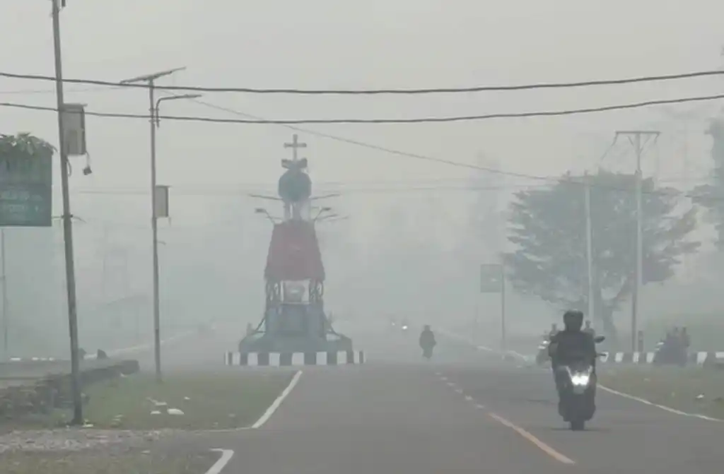 Kabut Karhutla Papua Selatan Menjangkau Yahukimo, Warga Alami Gangguan Pernapasan