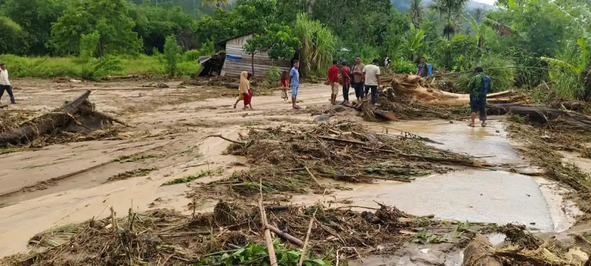 Banjir dan Longsor Tutup Sementara Jalur Nasional Blangkejeren–Takengon