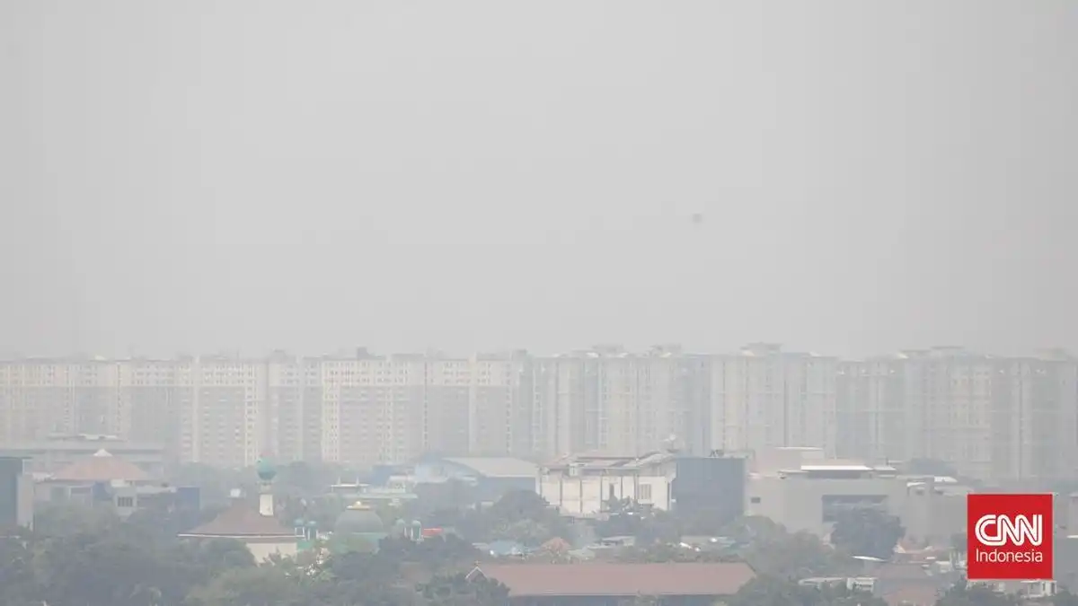 Kajian ITB Ungkap Konsentrasi PM2.5 Jakarta Capai 34 Mikrogram per Meter Kubik