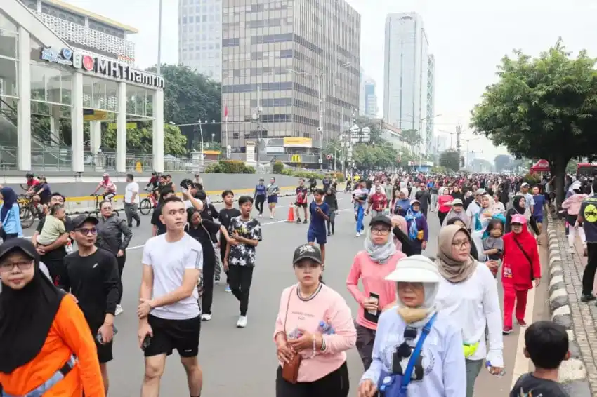 Waktu CFD Sudirman-Thamrin Dipersingkat untuk Mendukung Kunjungan Presiden Mesir Waktu CFD Sudirman-Thamrin Dipersingkat untuk Mendukung Kunjungan Presiden Mesir