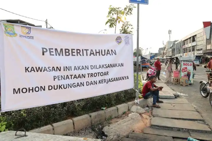 Pemkot Tangerang Siapkan Penataan Kawasan Jalan Kiasnawi Bersama PKL