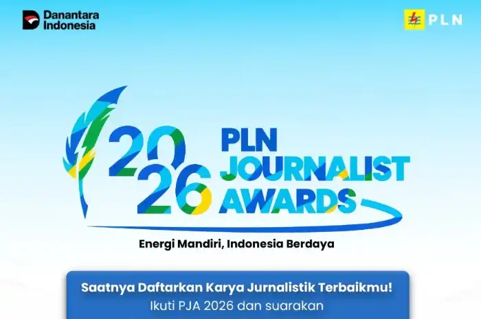 PLN Journalist Awards 2026 Buka Pengiriman Karya hingga 6 November PLN Journalist Awards 2026 Buka Pengiriman Karya hingga 6 November