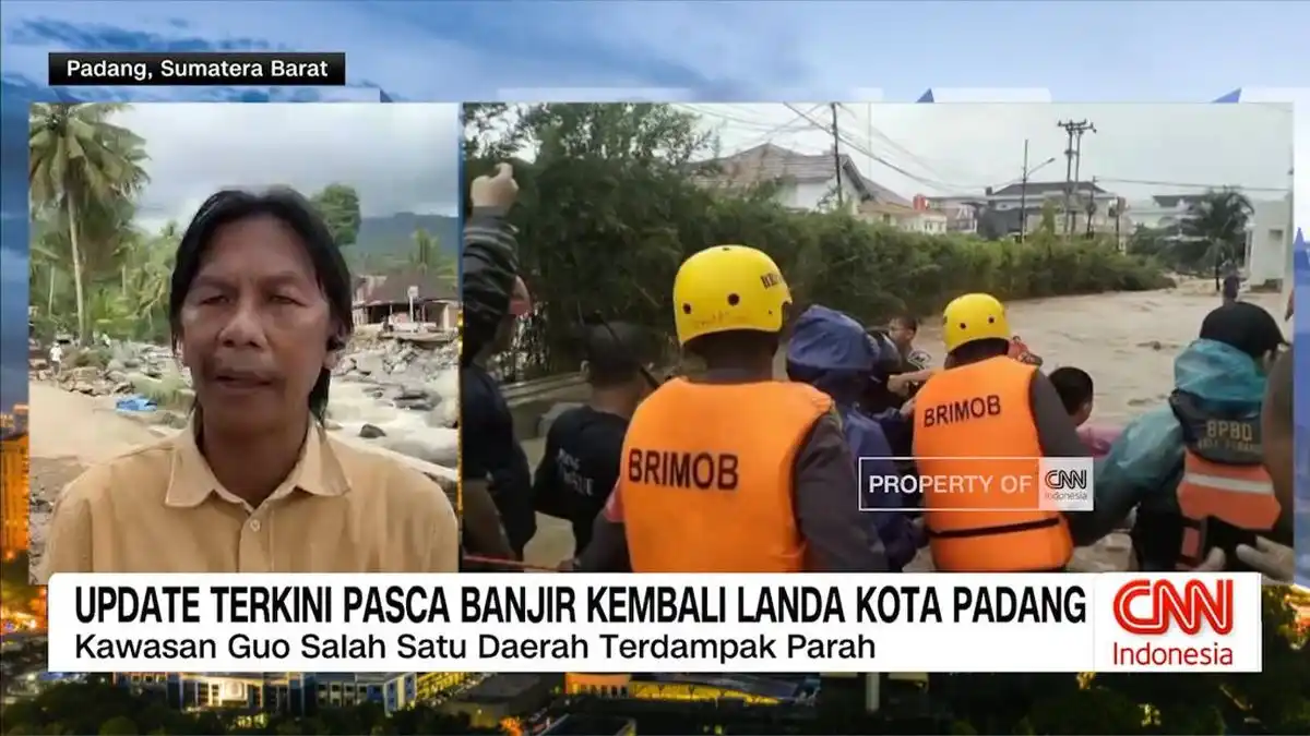 Banjir Kembali Menggenangi Empat Kecamatan di Kota Padang