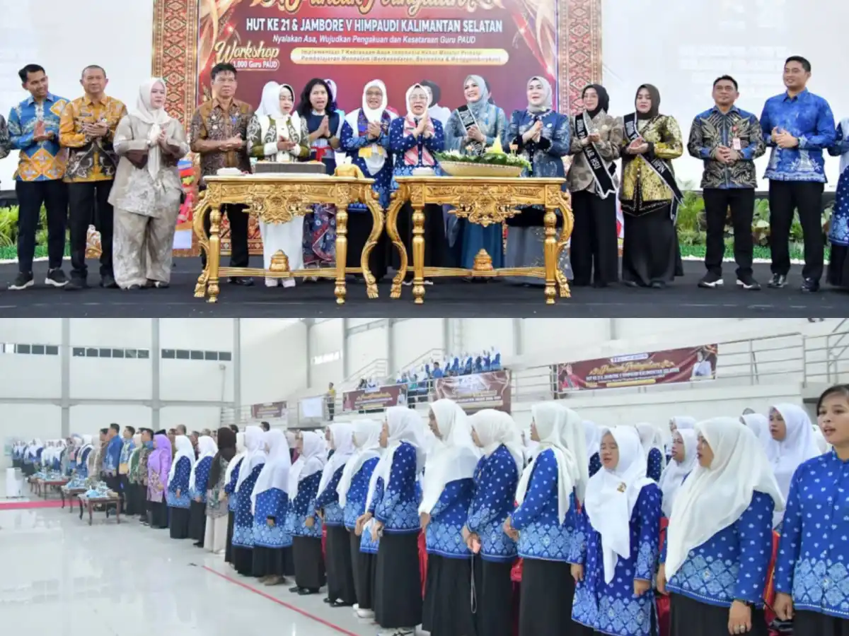 HSS Gelar Peringatan HUT Ke-21 HIMPAUDI dan Workshop bagi 1.000 Guru PAUD Kalsel