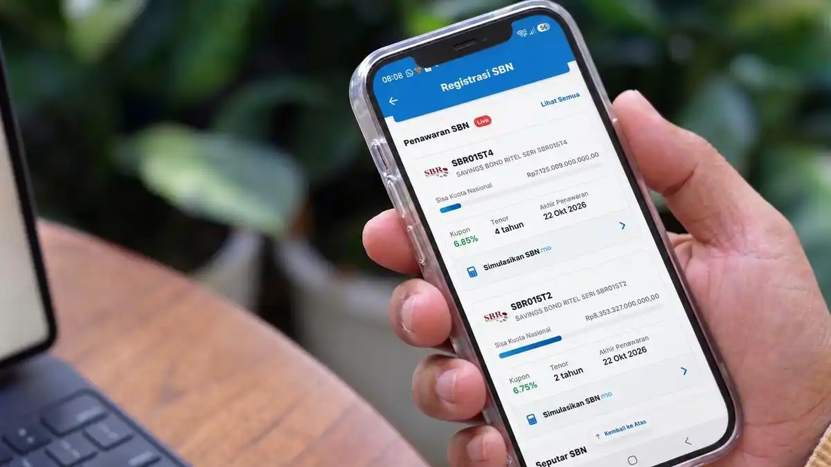 BRI Buka Penawaran SBR015 dengan Kupon hingga 6,85 Persen BRI Buka Penawaran SBR015 dengan Kupon hingga 6,85 Persen