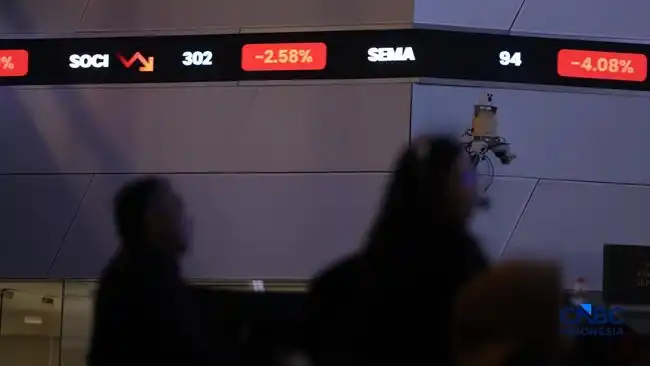 IHSG Tertekan hingga Hampir 2% pada Sesi I, Saham Infrastruktur Jadi Beban Utama IHSG Tertekan hingga Hampir 2% pada Sesi I, Saham Infrastruktur Jadi Beban Utama