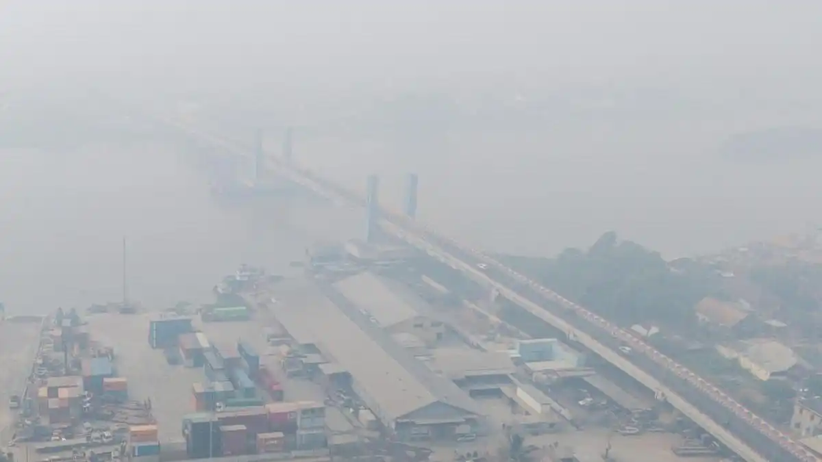 Kabut Asap Karhutla Memburuk, Kualitas Udara Palembang Capai Level Berbahaya Kabut Asap Karhutla Memburuk, Kualitas Udara Palembang Capai Level Berbahaya