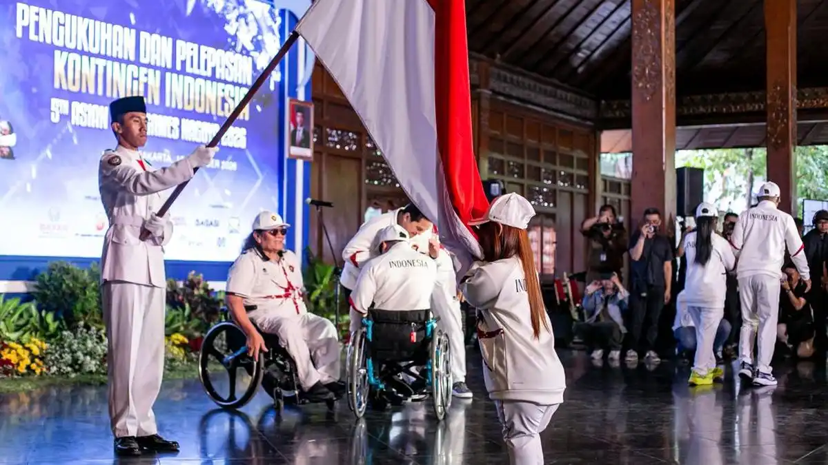 Kontingen Indonesia Menetapkan Target Tujuh Emas di Asian Para Games 2026 Kontingen Indonesia Menetapkan Target Tujuh Emas di Asian Para Games 2026