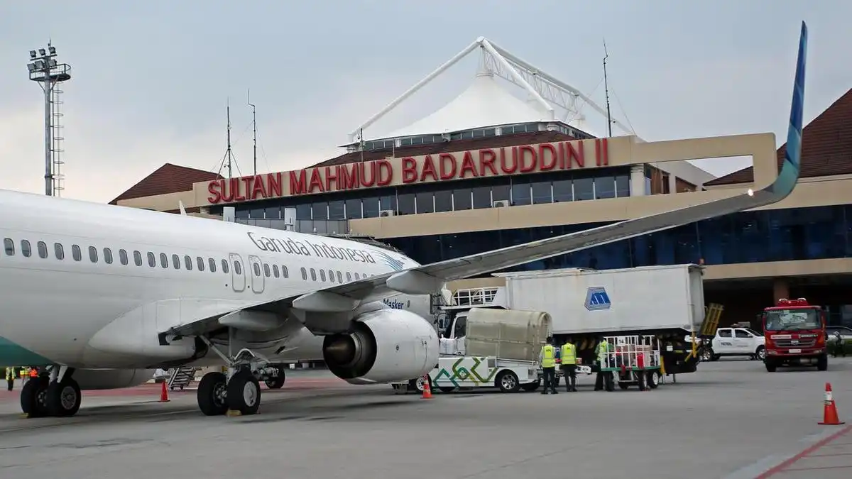 Penerbangan di Bandara SMB II Palembang Kembali Lancar Setelah Jarak Pandang Membaik