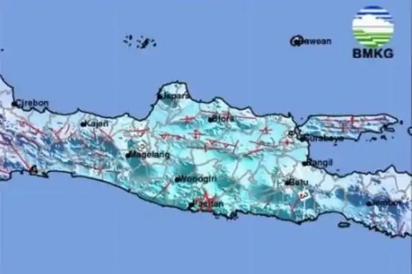 Gempa Laut Selatan Pacitan Terjadi Sore Hari, BMKG Catat Kedalaman 10 Kilometer Gempa Laut Selatan Pacitan Terjadi Sore Hari, BMKG Catat Kedalaman 10 Kilometer