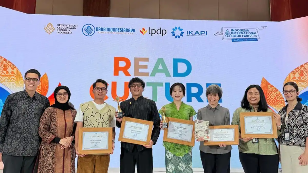 Dua Penulis Raih Penghargaan IKAPI Awards 2026 lewat Karya untuk Pembaca Beragam
