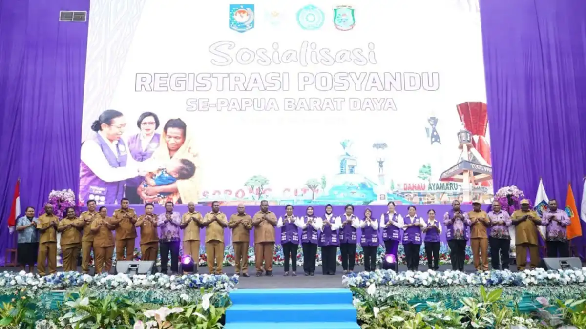 Registrasi Terpadu Diperkuat untuk Mendukung Transformasi Posyandu di Kota Sorong