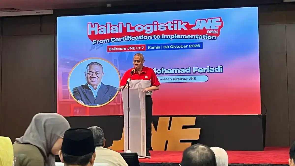 JNE Terapkan Standar Logistik Halal, Kiriman Non-Halal Dipisahkan di Titik Transit JNE Terapkan Standar Logistik Halal, Kiriman Non-Halal Dipisahkan di Titik Transit