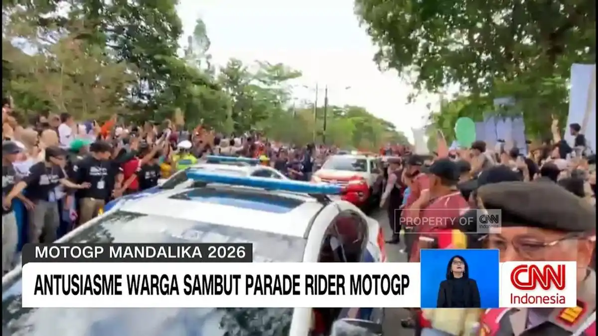 Semarak Parade Pembalap MotoGP Menjelang Balapan Mandalika 2026 Semarak Parade Pembalap MotoGP Menjelang Balapan Mandalika 2026