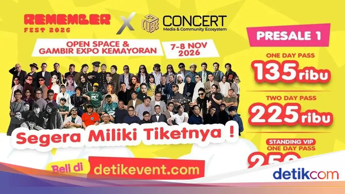 Remember Fest 2026 Hadirkan Musik Nostalgia dan Aktivitas Keluarga di Jakarta