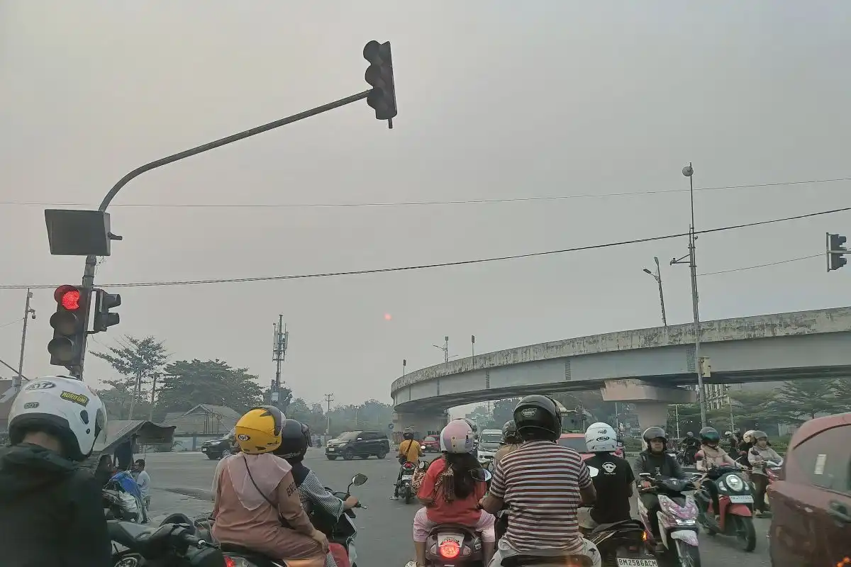 Kabut Asap Memburuk, Pekanbaru Perpanjang Pembelajaran Jarak Jauh hingga Sabtu